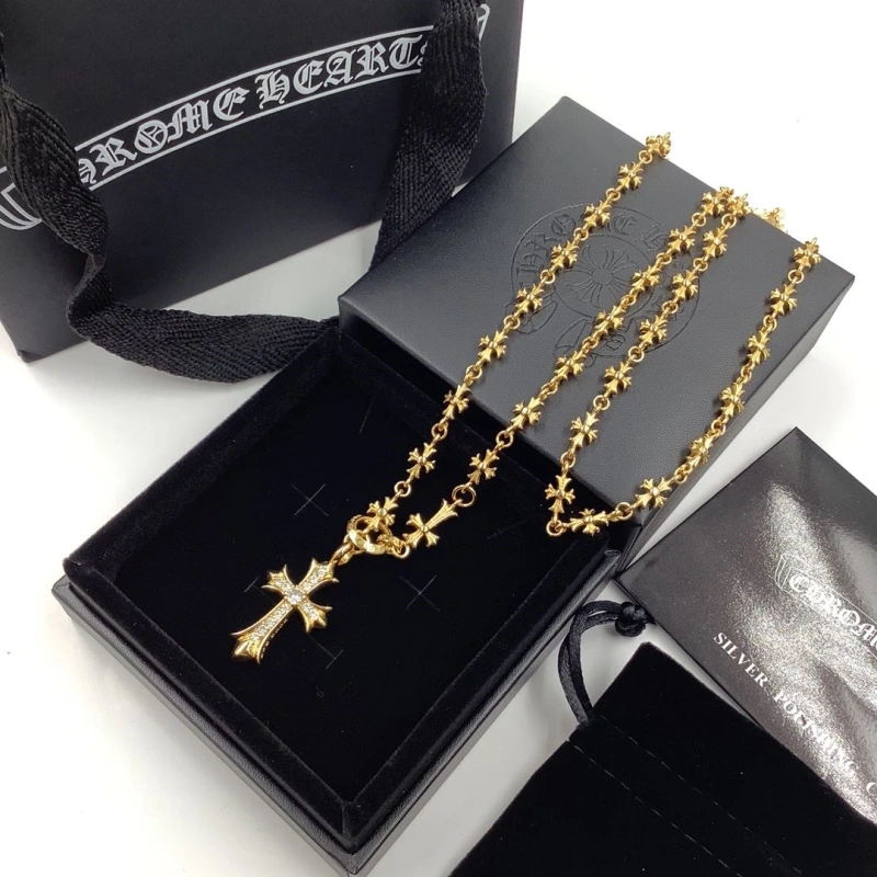 Trendy Chrxmx Hxxrts Necklaces 299617
