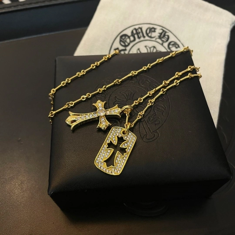 Comfortable Chrxmx Hxxrts Necklaces 299603
