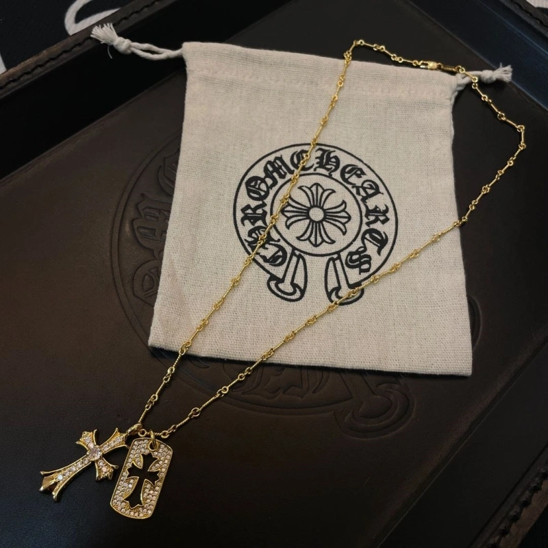 Comfortable Chrxmx Hxxrts Necklaces 299603
