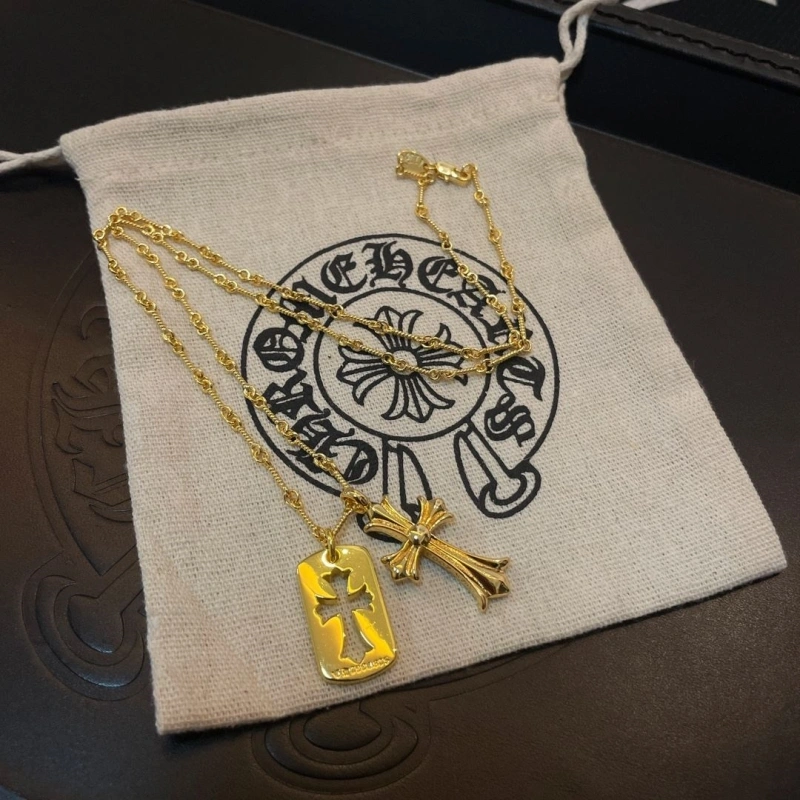 Comfortable Chrxmx Hxxrts Necklaces 299603