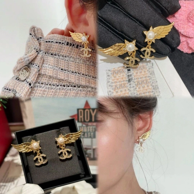 Cozy Chxnxl Earrings 288778