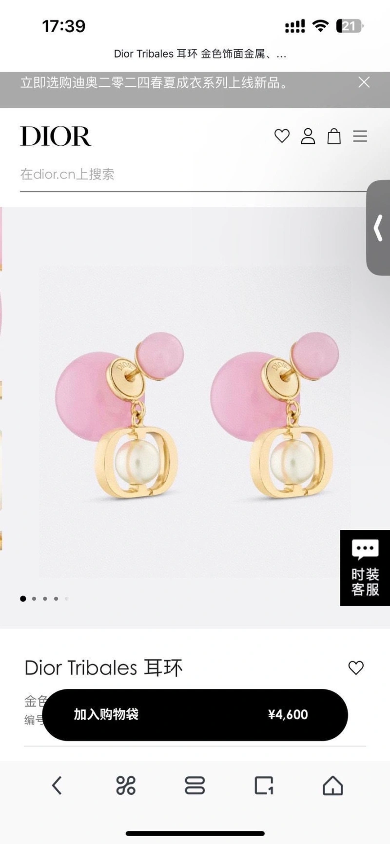 Efficient Christian Dxxr Earrings 294830