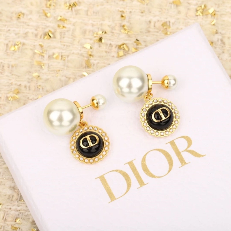 Compact Christian Dxxr Earrings 294827