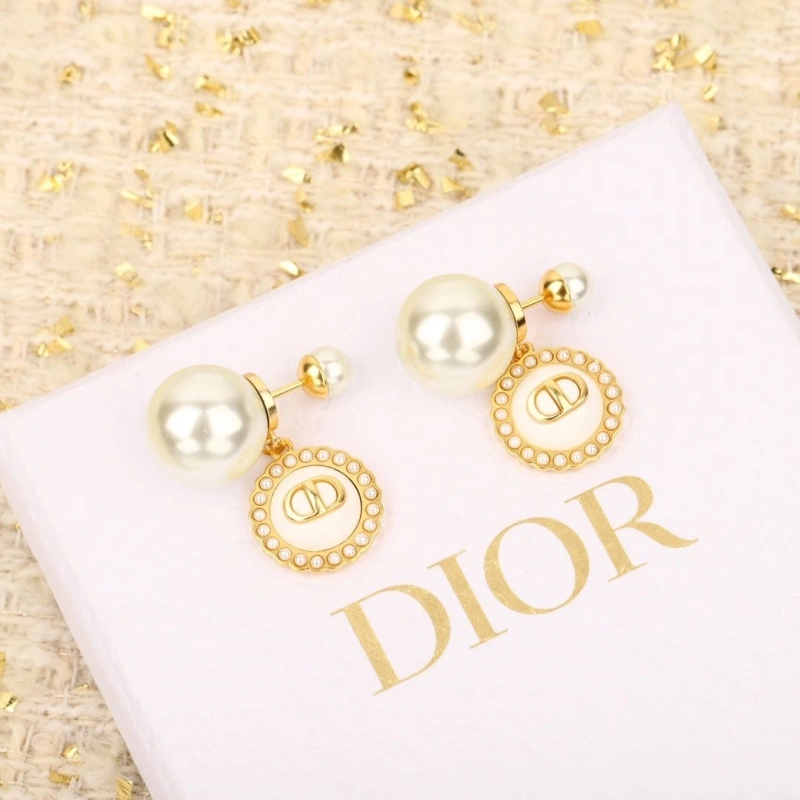 Compact Christian Dxxr Earrings 294827