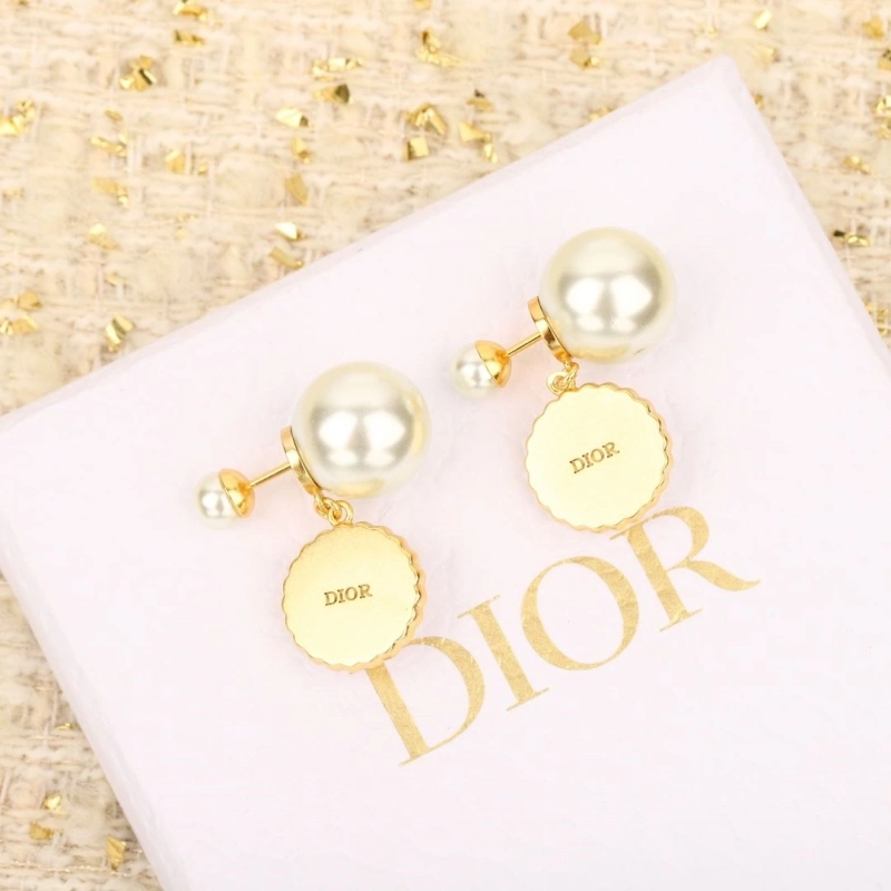 Compact Christian Dxxr Earrings 294827