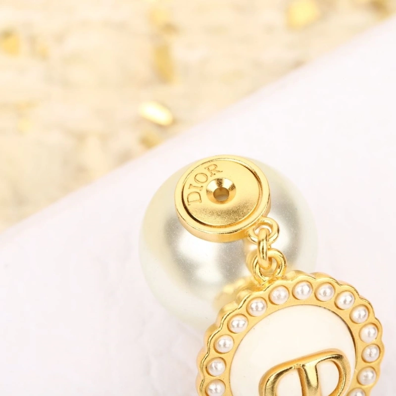 Compact Christian Dxxr Earrings 294827