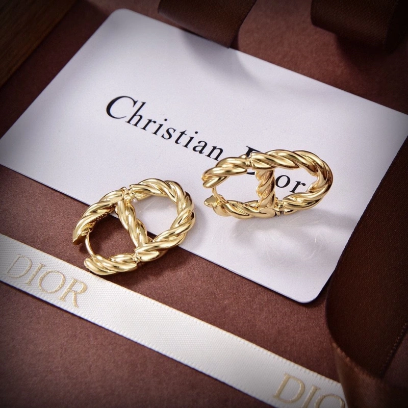 Compact Christian Dxxr Earrings 294805
