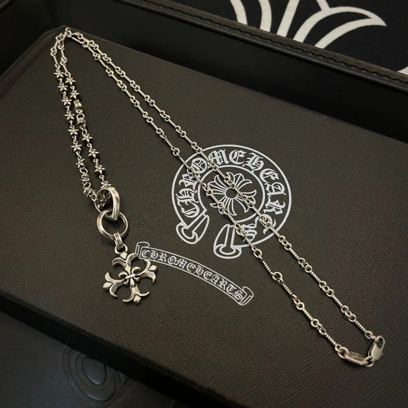 Comfortable Chrxmx Hxxrts Necklaces 299350