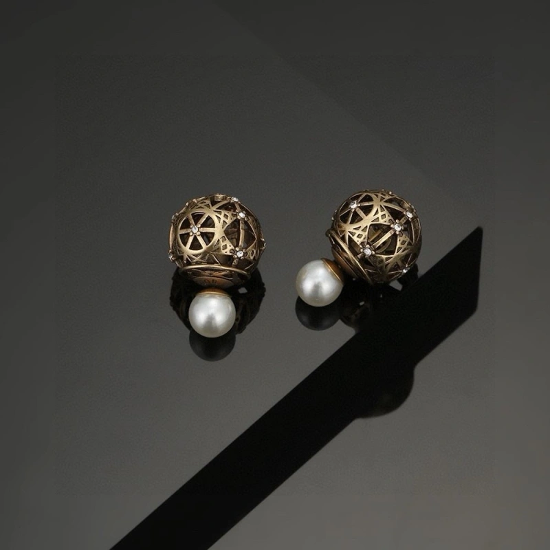 Functional Christian Dxxr Earrings 294778