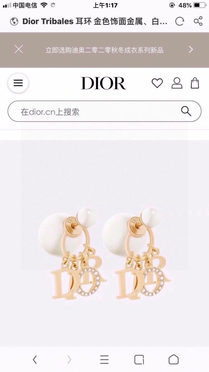 Christian Dxxr Earrings Practical 294762