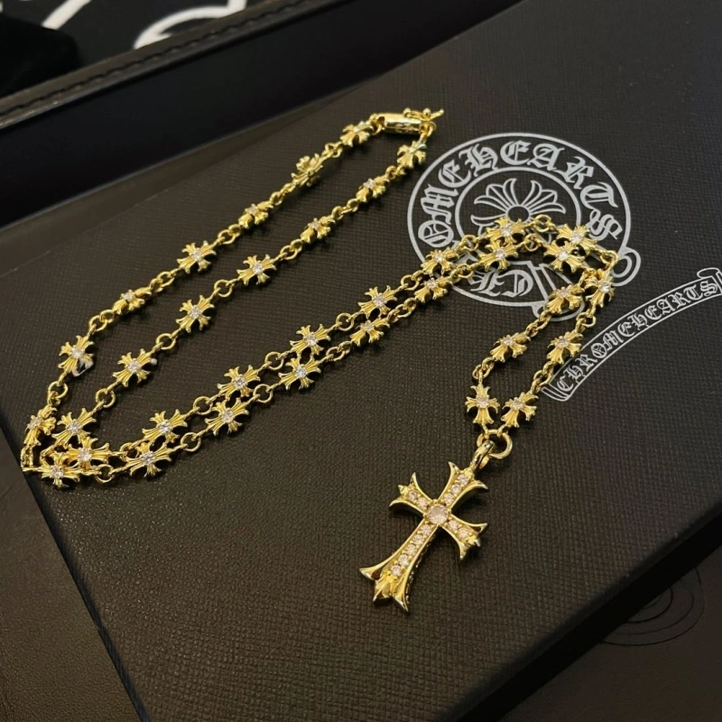 Lightweight Chrxmx Hxxrts Necklaces 299272