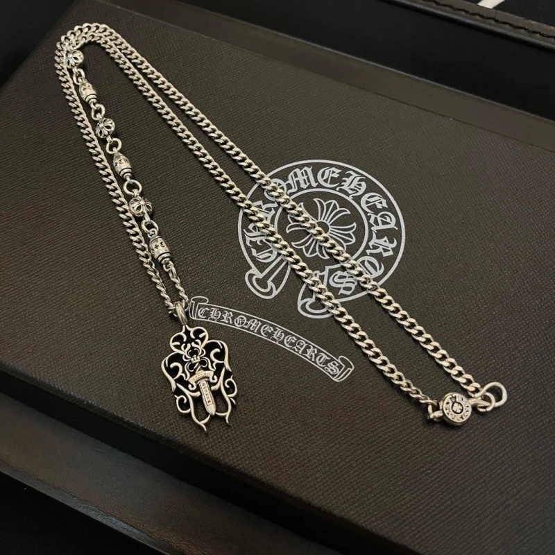 Comfortable Chrxmx Hxxrts Necklaces 299238