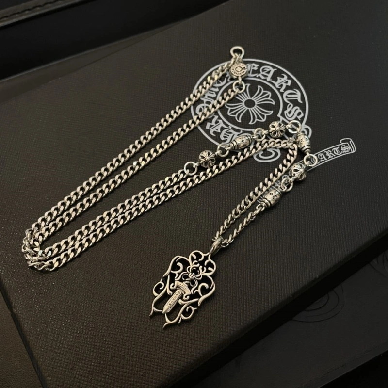 Comfortable Chrxmx Hxxrts Necklaces 299238