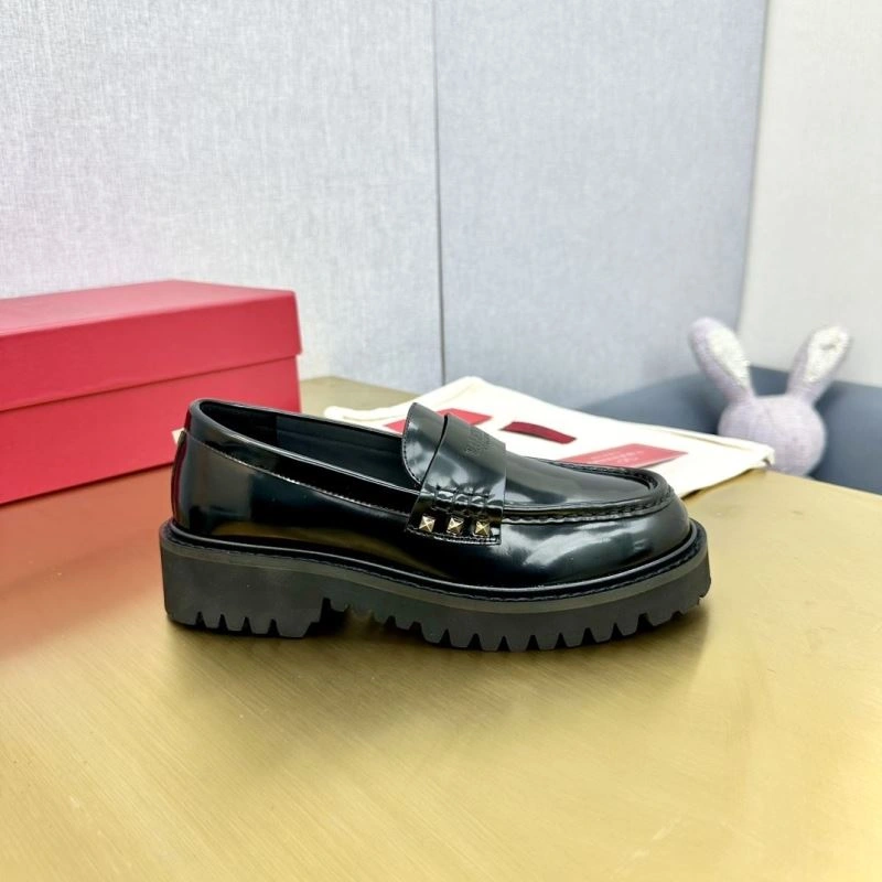 Resilient Vxlxntino Leather Shoes 232655