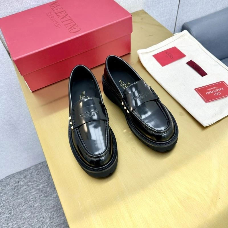 Resilient Vxlxntino Leather Shoes 232655