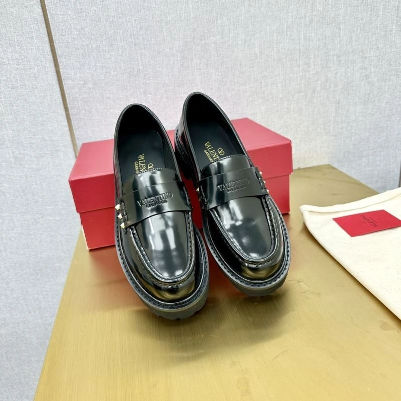 Resilient Vxlxntino Leather Shoes 232655