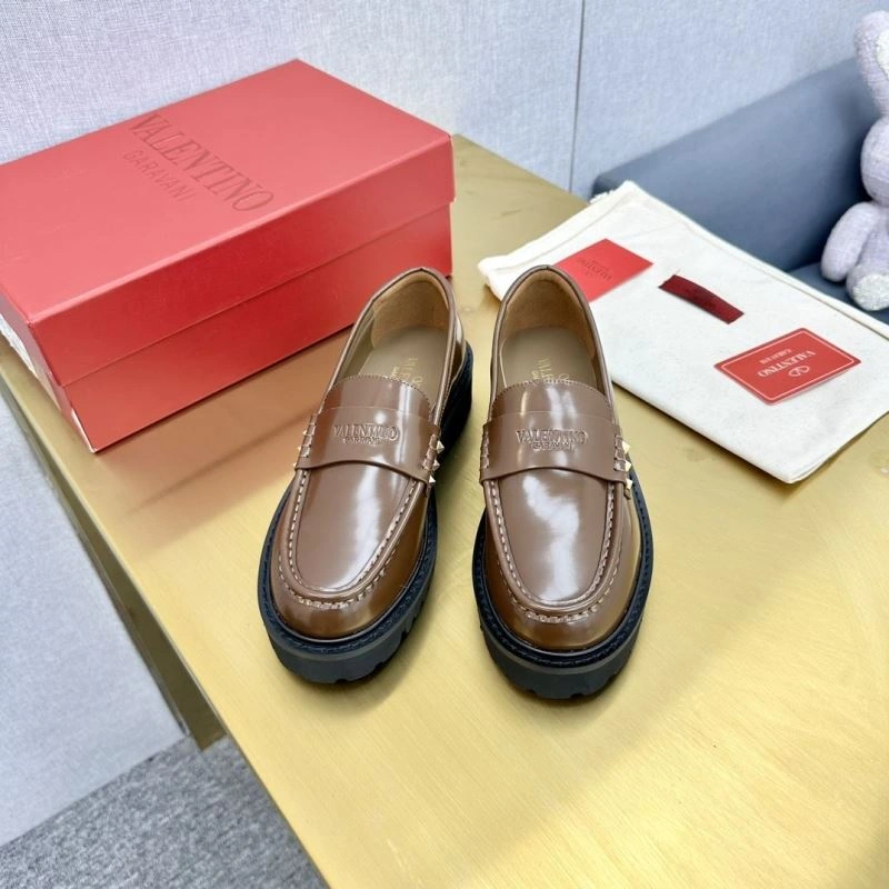 Lightweight Vxlxntino Leather Shoes 232654