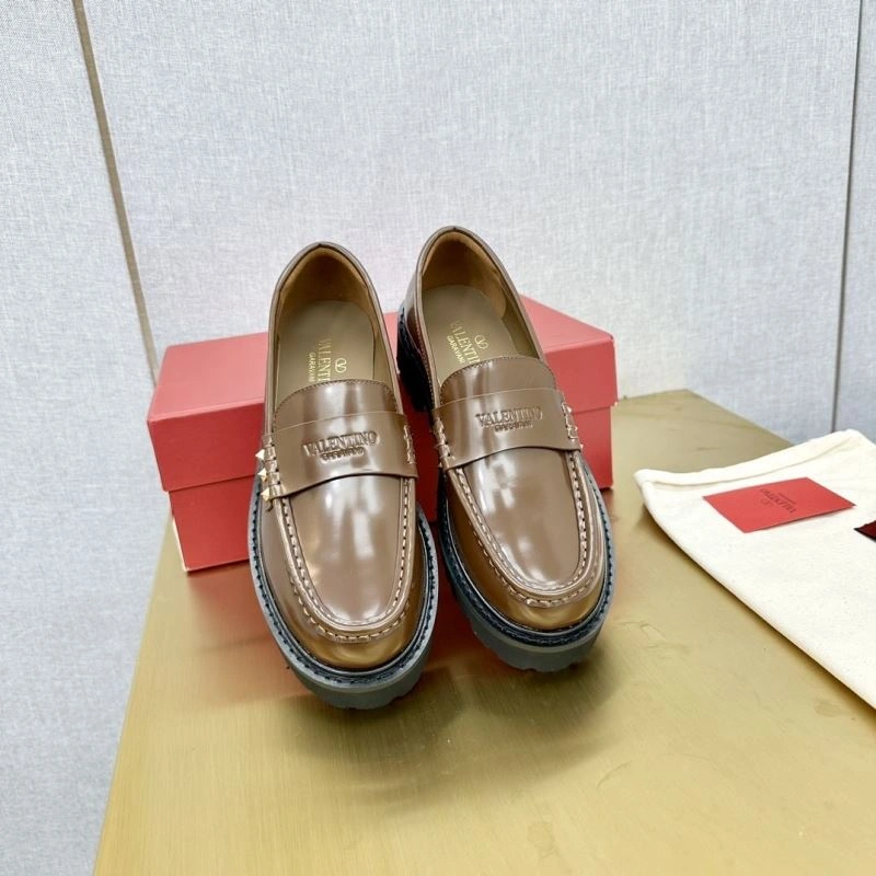 Lightweight Vxlxntino Leather Shoes 232654
