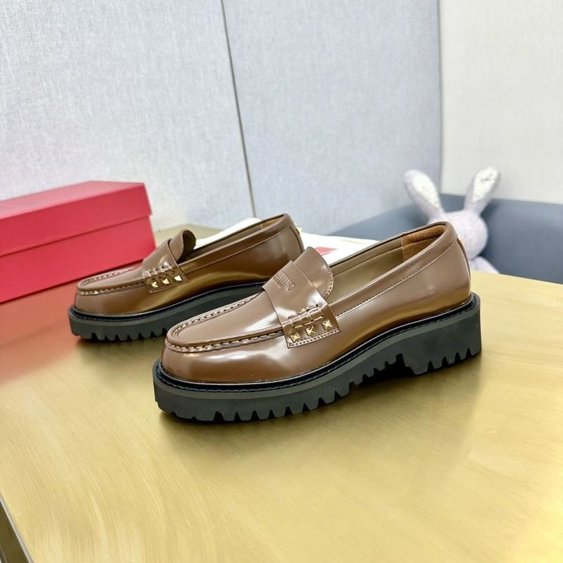 Lightweight Vxlxntino Leather Shoes 232654