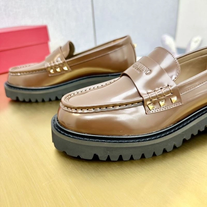 Lightweight Vxlxntino Leather Shoes 232654