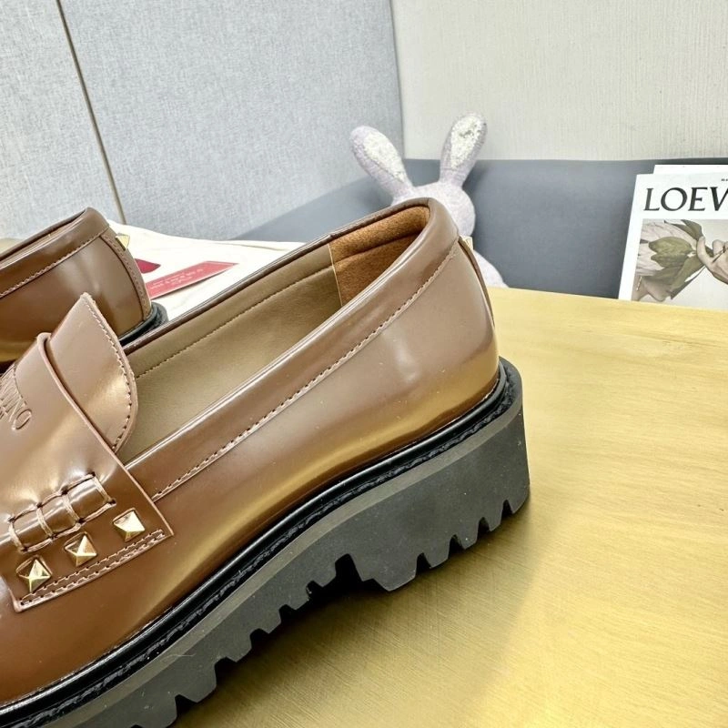 Lightweight Vxlxntino Leather Shoes 232654