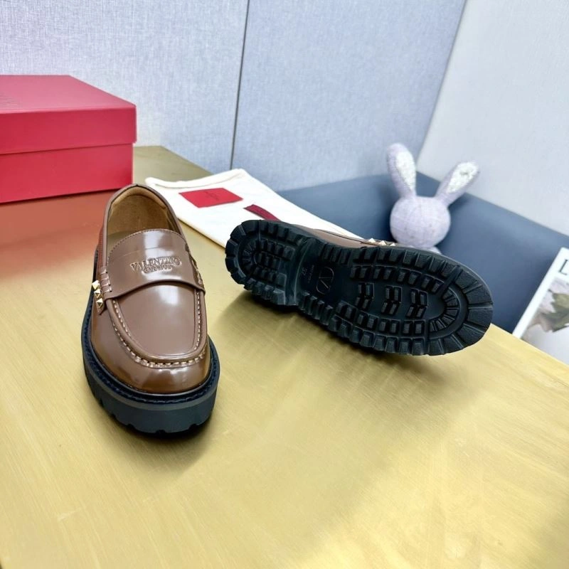 Lightweight Vxlxntino Leather Shoes 232654