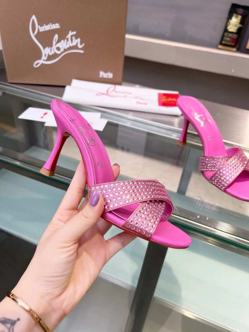 NewStyle Chrxstxan Lxxboutin Slippers 134082