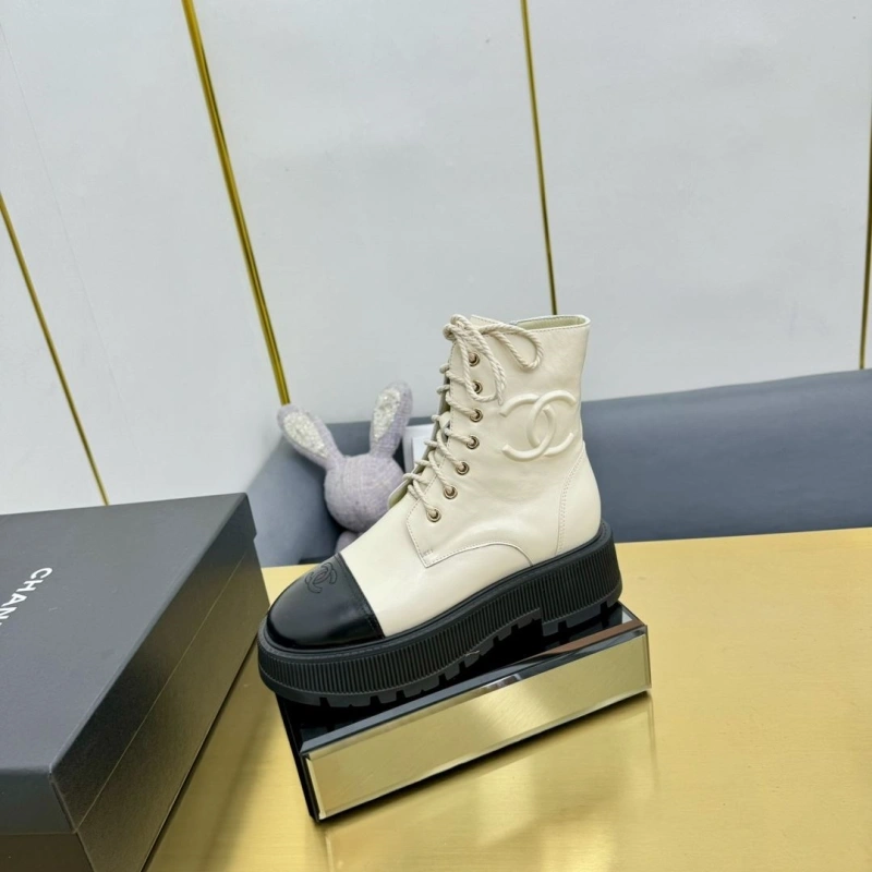 Soft Chxnxl Leather Shoes 126719