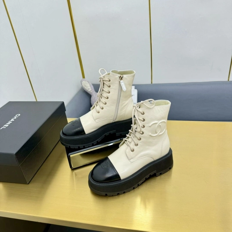 Soft Chxnxl Leather Shoes 126719