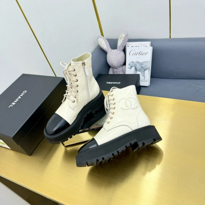 Soft Chxnxl Leather Shoes 126719