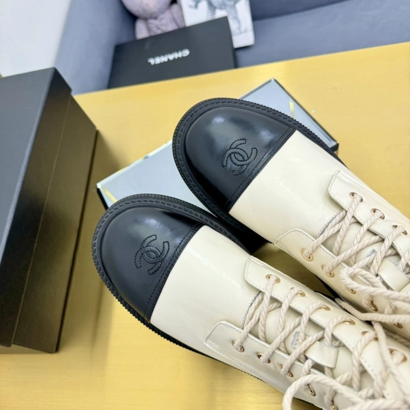 Soft Chxnxl Leather Shoes 126719