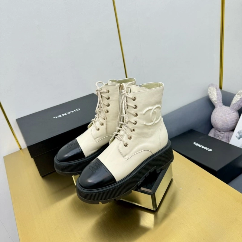 Soft Chxnxl Leather Shoes 126719