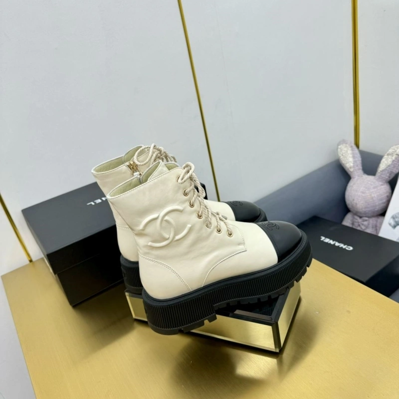 Soft Chxnxl Leather Shoes 126719