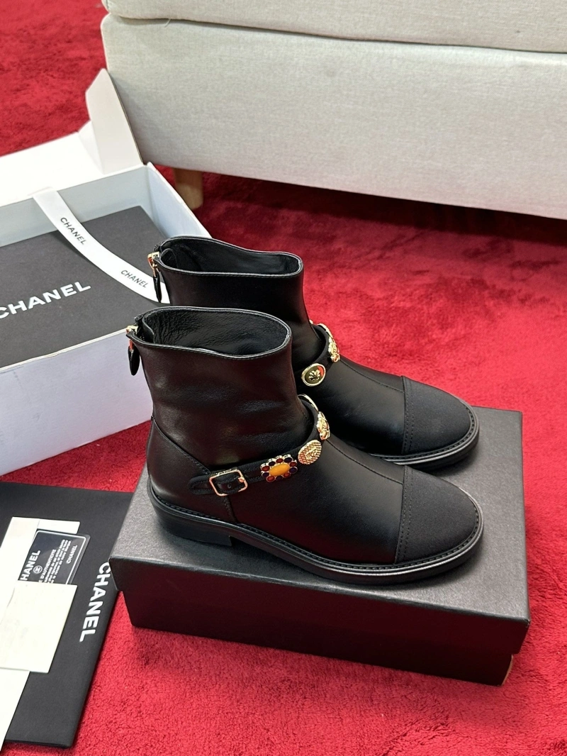 Efficient Chxnxl Leather Shoes 126709