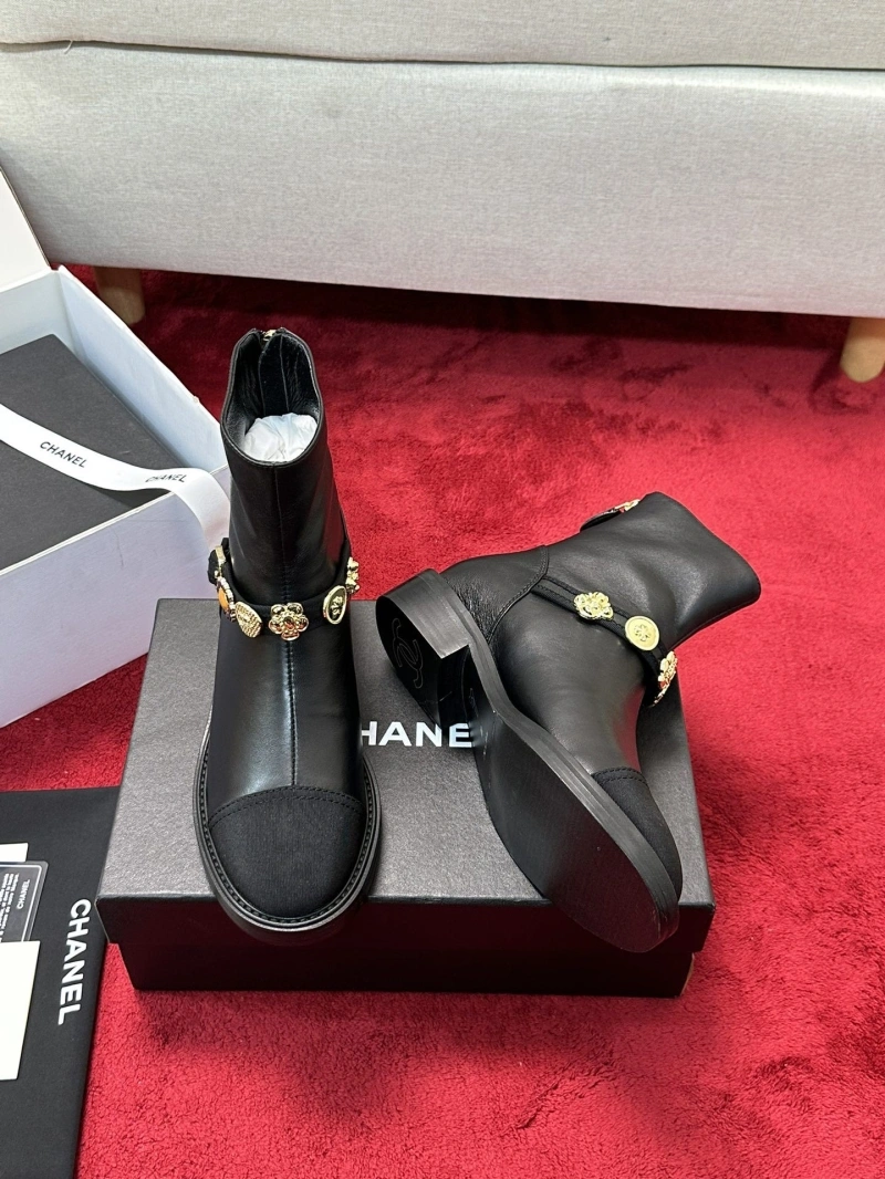 Efficient Chxnxl Leather Shoes 126709