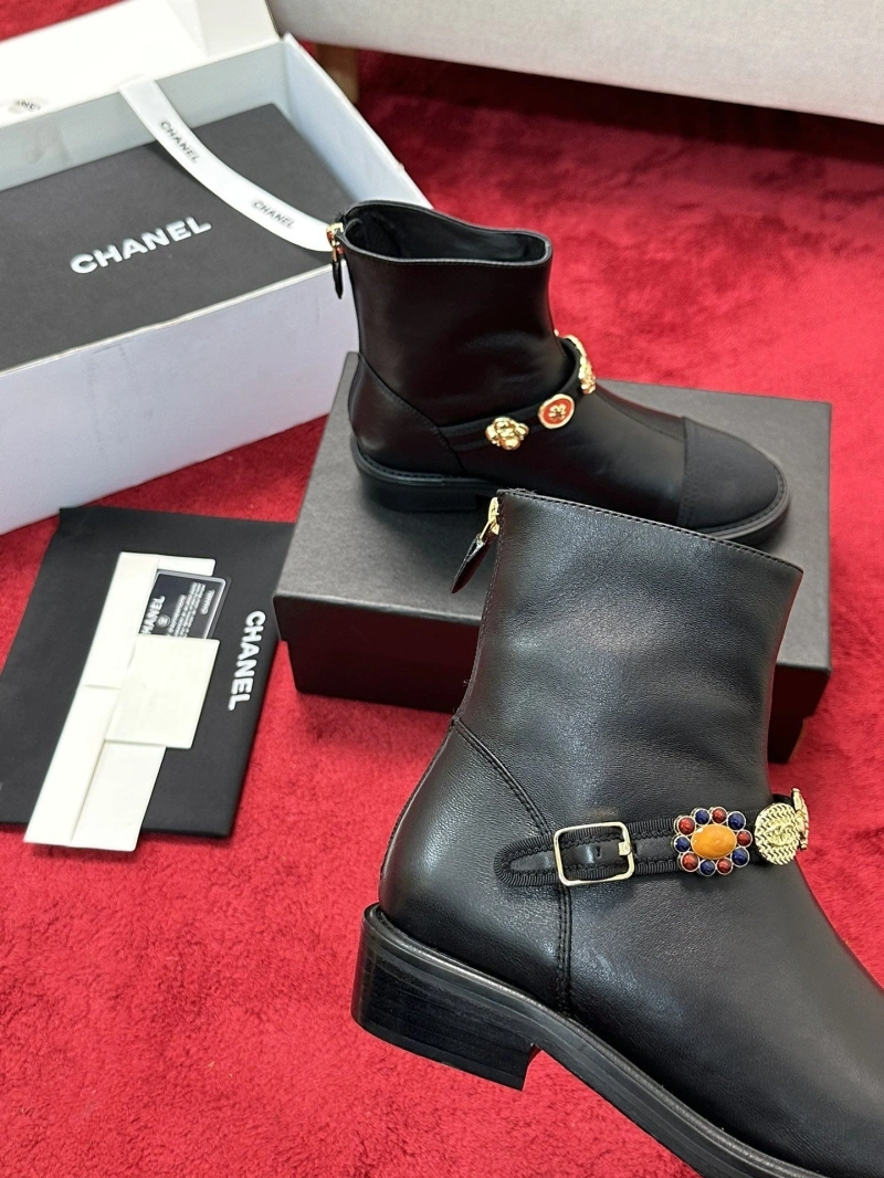 Efficient Chxnxl Leather Shoes 126709