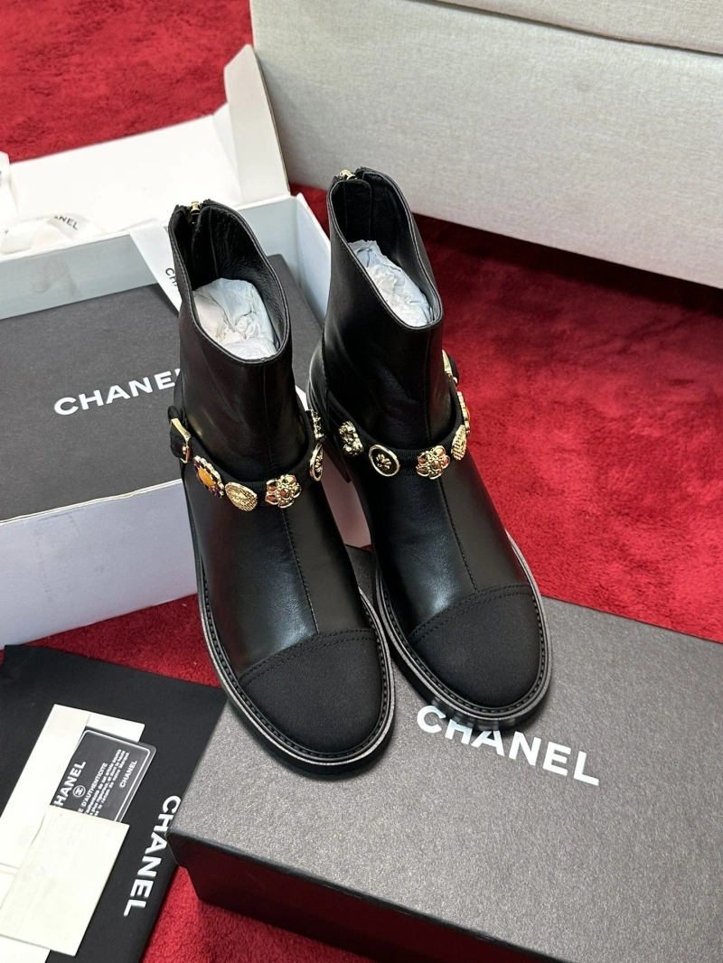 Efficient Chxnxl Leather Shoes 126709