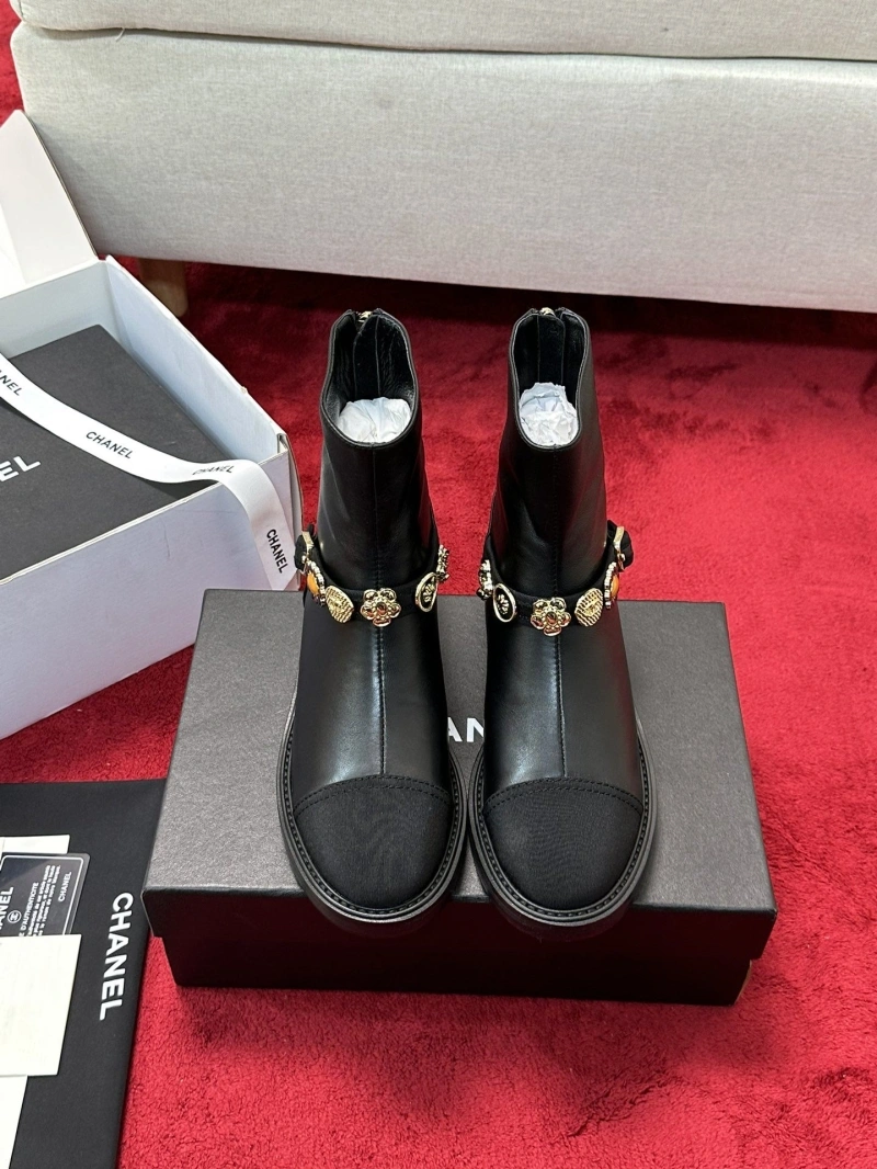 Efficient Chxnxl Leather Shoes 126709
