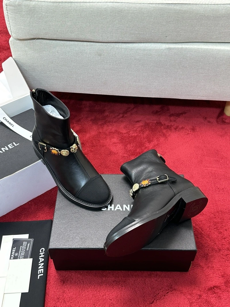 Efficient Chxnxl Leather Shoes 126709