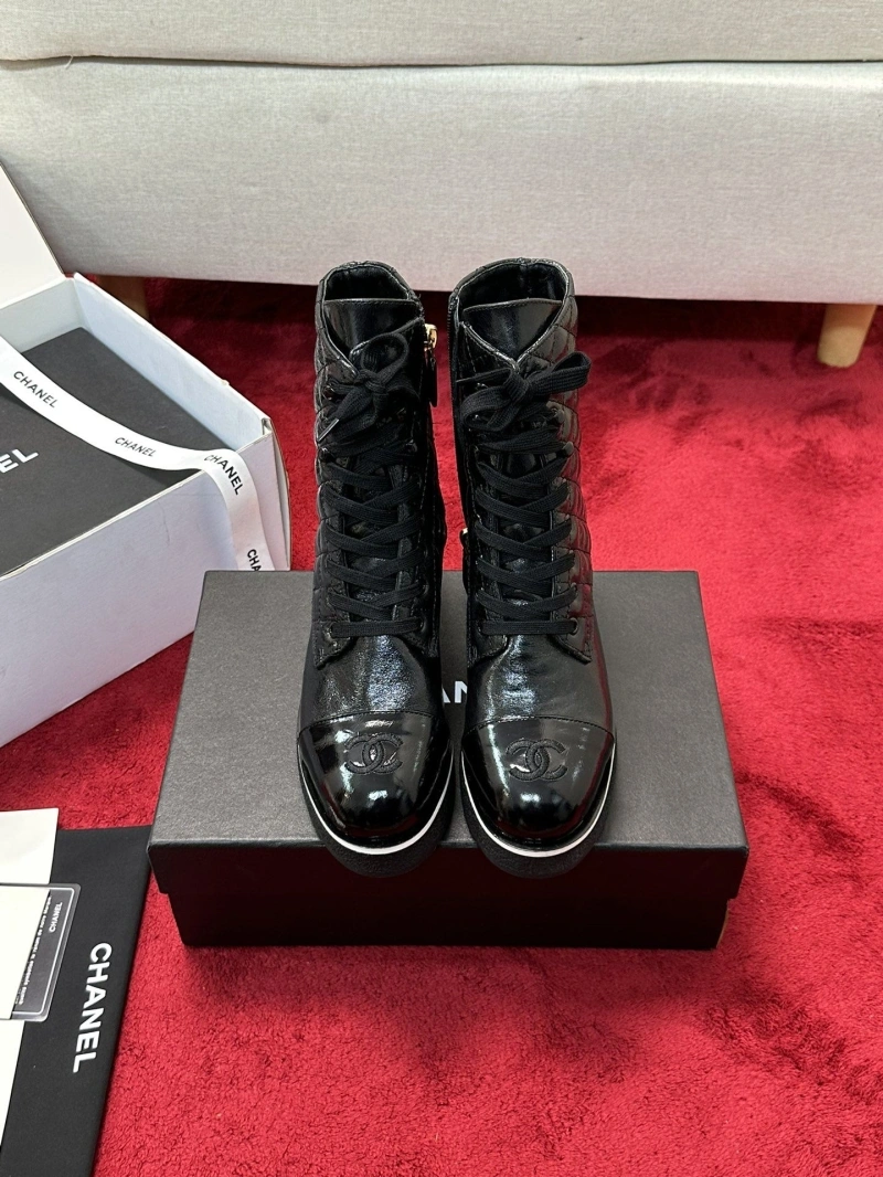 Elegant Chxnxl Leather Shoes 126695