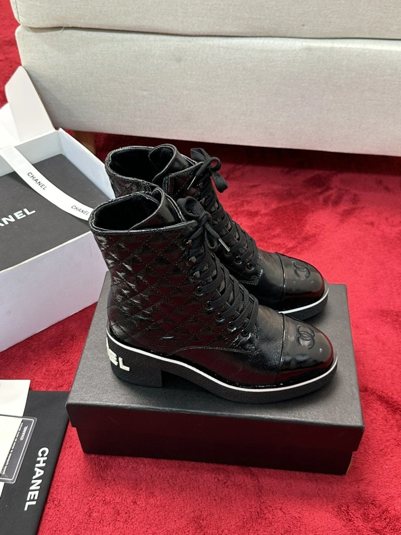 Elegant Chxnxl Leather Shoes 126695