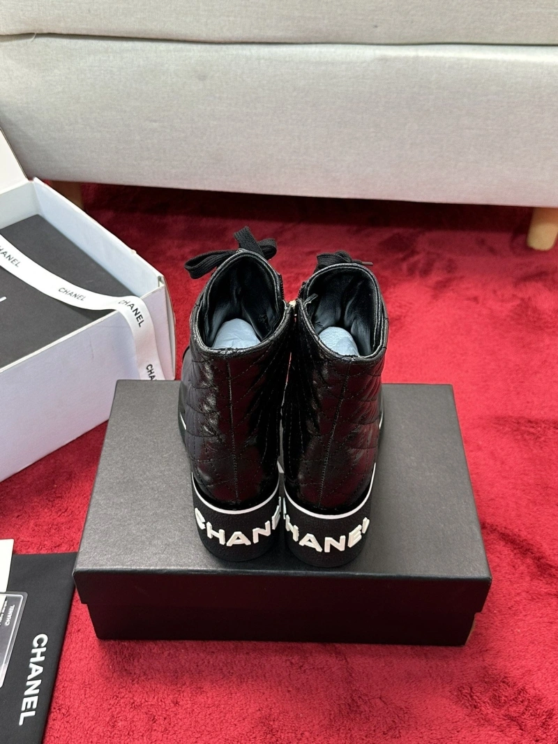 Elegant Chxnxl Leather Shoes 126695