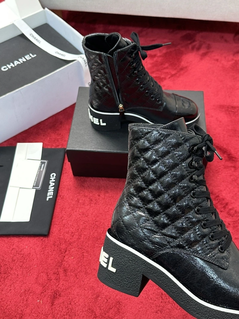 Elegant Chxnxl Leather Shoes 126695
