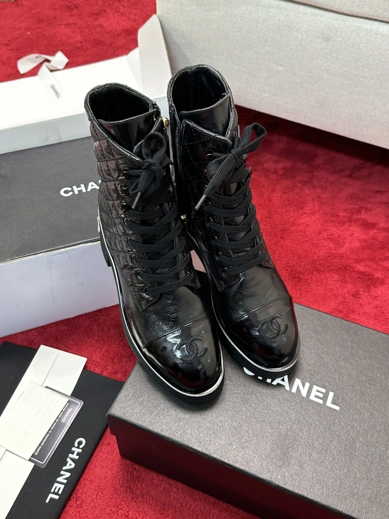 Elegant Chxnxl Leather Shoes 126695