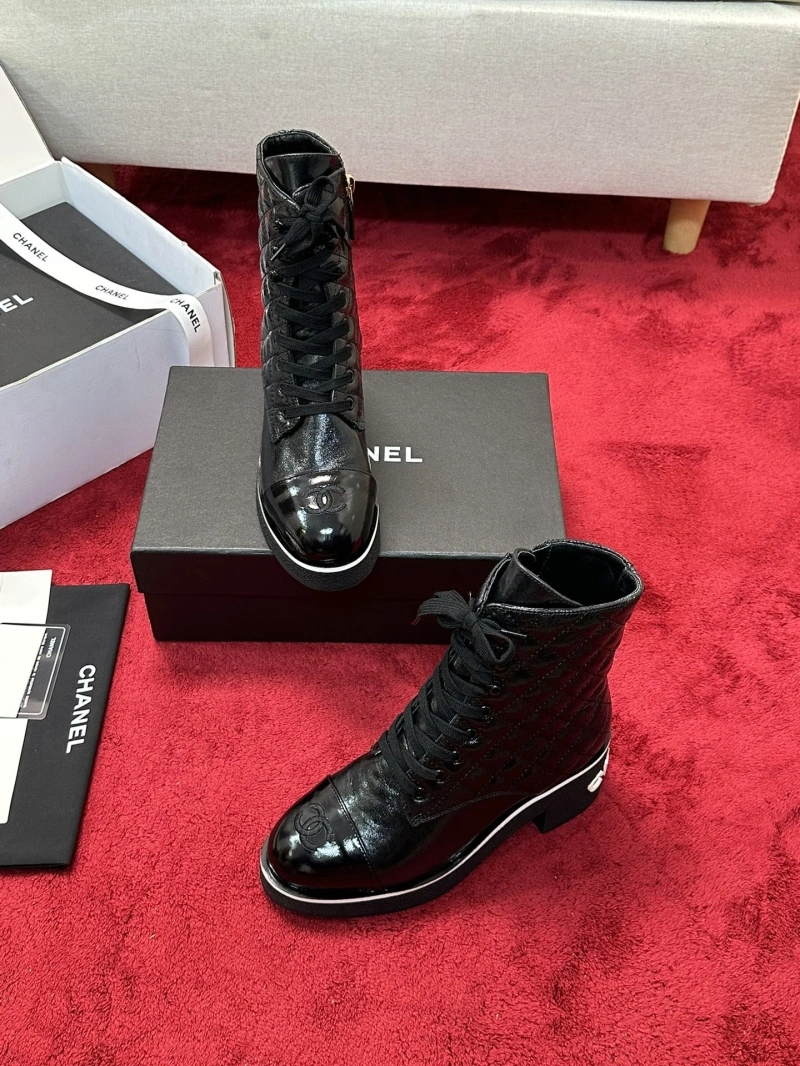 Elegant Chxnxl Leather Shoes 126695