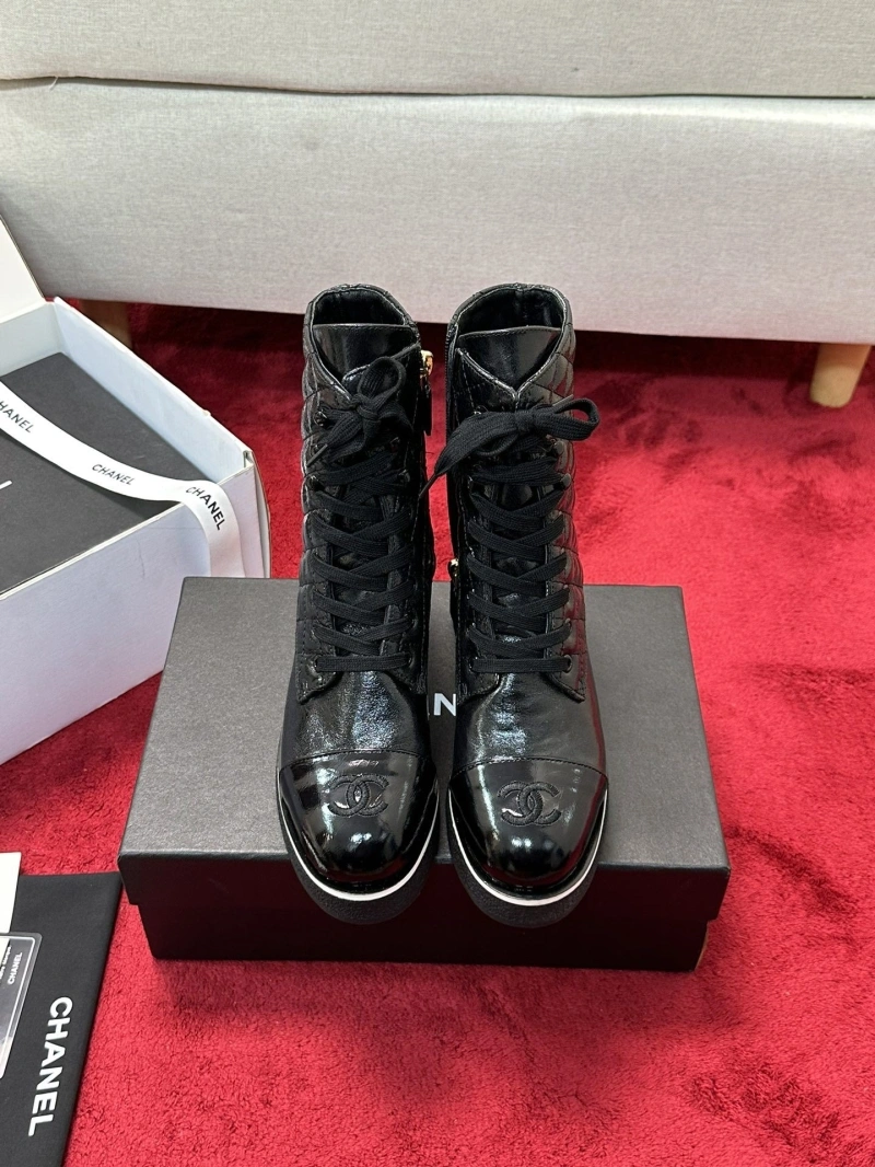 Elegant Chxnxl Leather Shoes 126695