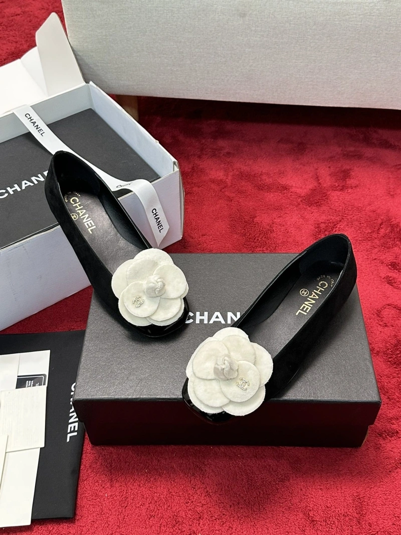 Cozy Chxnxl Flat Shoes 126758