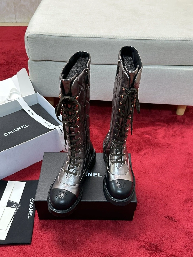 Stylish Chxnxl Leather Shoes 126684