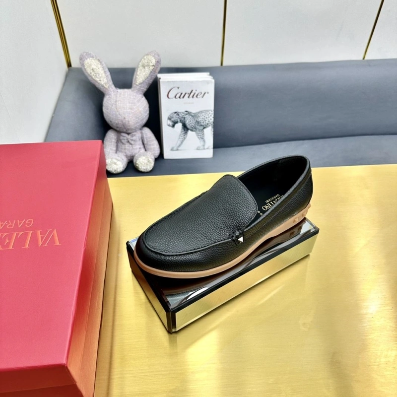 Durable Vxlxntino Leather Shoes 231315