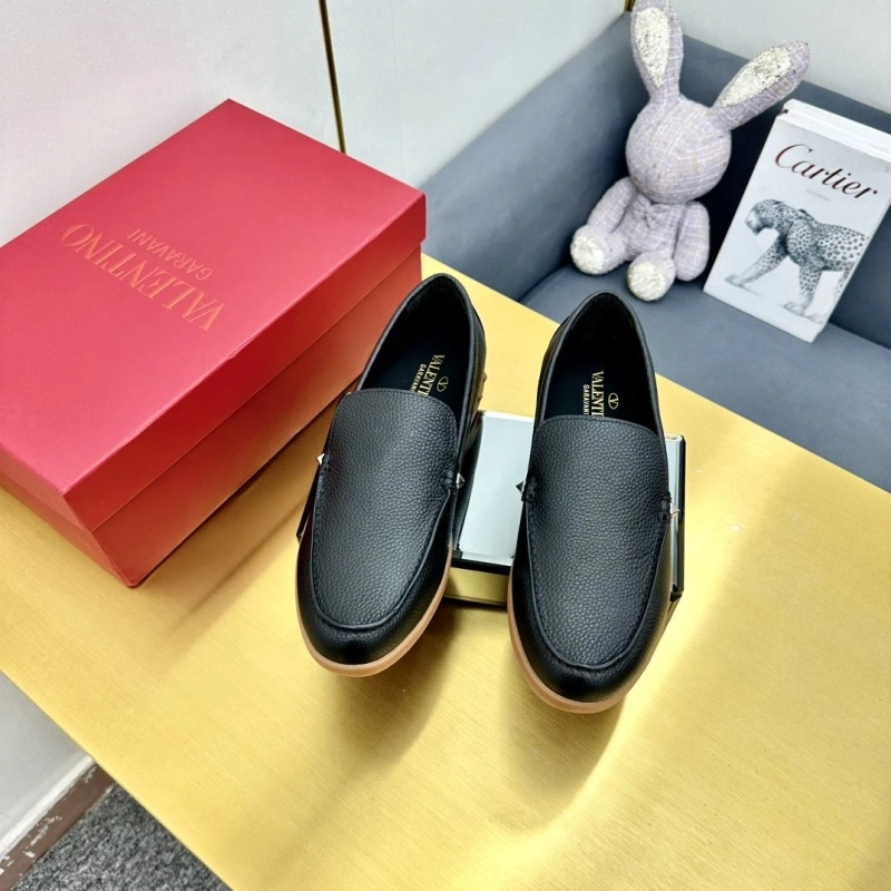Durable Vxlxntino Leather Shoes 231315